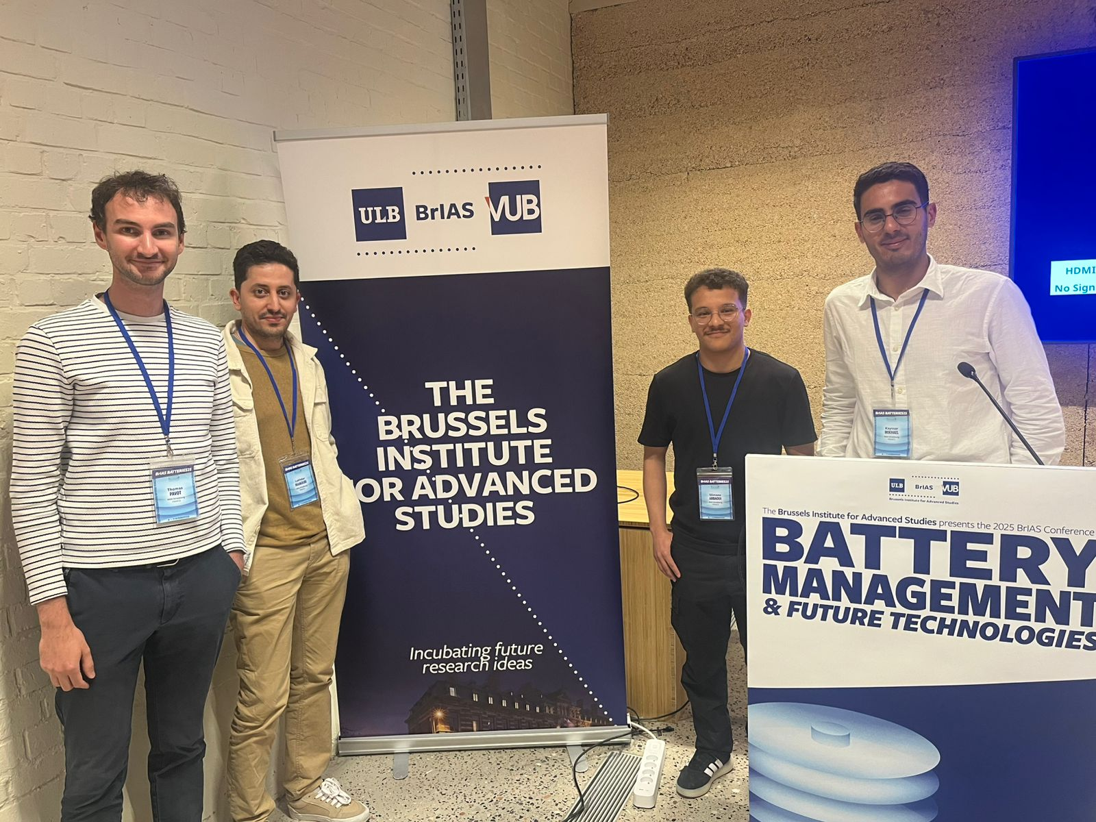 Retour sur la conférence BrIAS Batteries2025 à Bruxelles : l'équipe du  projet ENERGETIC de l'INSA Strasbourg mise à l'honneur - RechercheRecherche